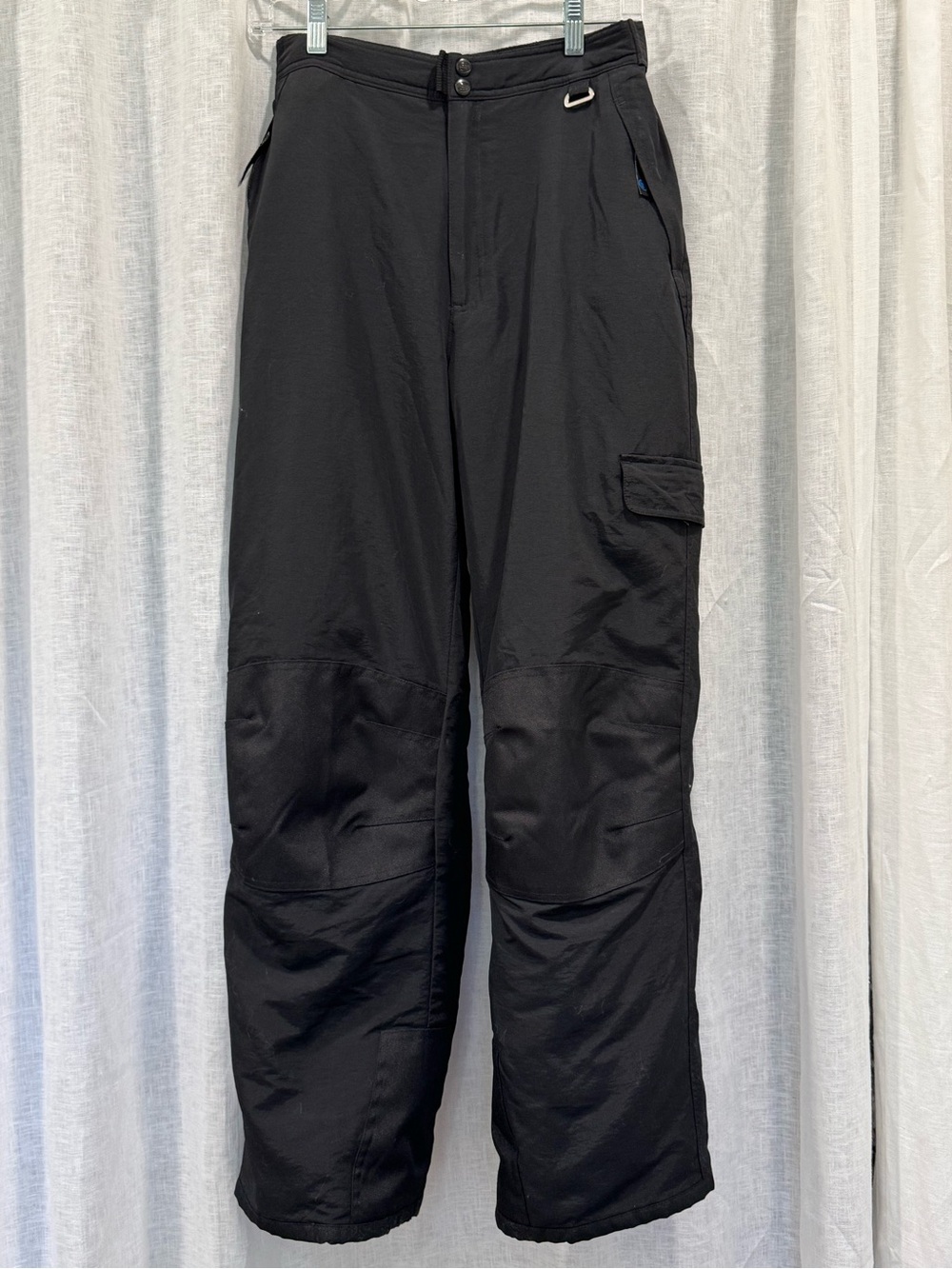Slalom Youth XL Black Insulated Ski Snowboard Pants Adjustable Waist